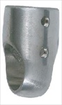 Shower Rod Tee Fitting- 1-1/4" (Satin Pictured)