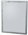 Security Mirror- Seamless Frame with Exposed Mount
