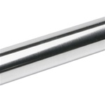 1 1/4" O.D. Stainless Steel Shower Rod, 72" Length, Bright Stainless Finish - 20 Gauge