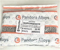 Pandora Alloy White Casting 18 Karat Superwhite Item 10-510-5  Sold by the oz.