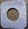 Top plate MU900/1200 granite 495x495mm 
16-00972-6A