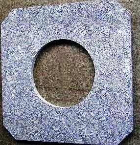 Top plate MU900/1200 granite 495x495mm 
16-00972-6A