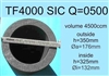 Crucible for TF-4000