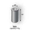 Crucible Ceia F4 G350 (Graphite Only) G03 [4KG Capacity]