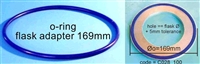 O-Ring for Indutherm Flask Adapter 169MM  VC Machine