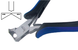 Y2K Series Pliers & Cutters |4-1/2" - End Side Cutter Nose