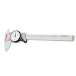 DIAL CALIPER & RULER HI-IMPACT  6"/15CM