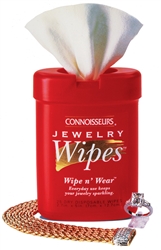 Connoisseurs Jewelry Wipes