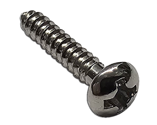 6 x #3 x 1/2" - Round Head - Phillips