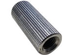 1 x 5/16" x 24 UNC Tail Piece/Bridge Bush- Zinc - 1.25" Length