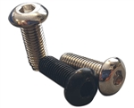 Humbucker Pole Screws - Hex Head Button Socket