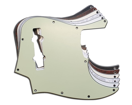 A Selection of 5 String Jazz bass pickguards