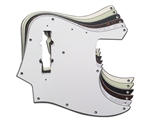 A Selection of pickguards for Jazz basses from 1974 to 1981