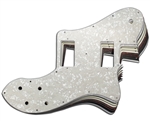 A Selection of pickguards for the 2004 re-issue Telecaster Deluxe built to convert back to normal humbuckers