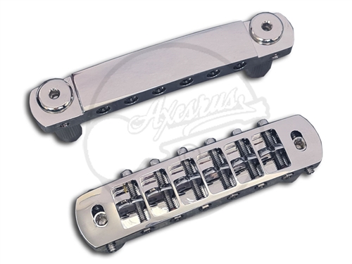 HipshotÂ® - 6 string tone-a-matic bridge & tailpiece set available in a range of colours.