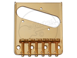 Axesrus Vintage Bridge w/ Six Brass Saddles - Suitable for Telecaster&#174;