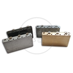 Tremolo Blocks in Brass, Zinc and Steel