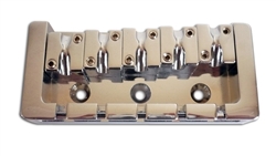 5 String Chrome Duty Style Bass Bridge