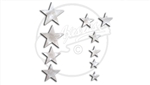 Pearloid Star Fret Markers
