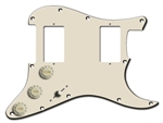 Axesrus - Loaded pickguard - Double Fat Fat - For a Stratocaster