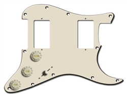 Axesrus - Loaded pickguard - Double Fat Fat - For a Stratocaster