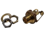 Switchcraft Mono Jack Socket - Gold thread