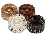 4 x Notched Speed Knobs for Gibson and Epiphone