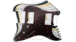 Pickguard for Double Humbucker Stratocaster