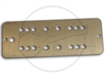 P90 sized humbucker base plate - Nickel