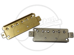 Mini Humbucker Base Plates for Staple Pickups in Nickel and Brass