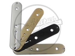 Selection of Axesrus Steel Control Plates for FenderÂ® TelecasterÂ®