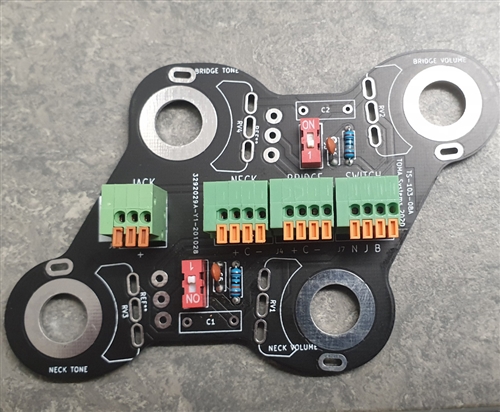 TOMA Systems - PCB for Gibson Les Paul Controls