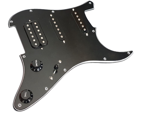 Axesrus - Loaded HBSCSC Pickguards for Stratocaster