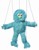 Blue Monster Marionette