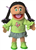 Jasmine - Hispanic Girl Hand Puppet