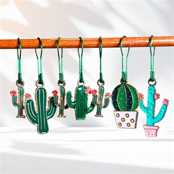 Anna B. Cactus Lover Stitch Markers
