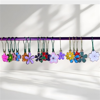 Anna B. Flower Garden Stitch Markers