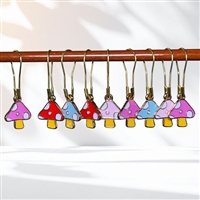 Anna B. Wild Mushroom Stitch Markers