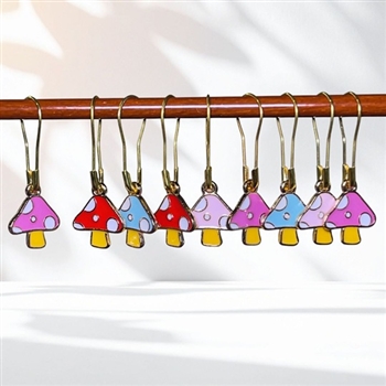 Anna B. Wild Mushroom Stitch Markers