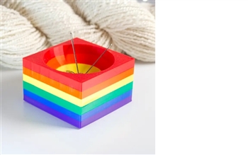 Blue Bird Makery:  Rainbow Notions Dish