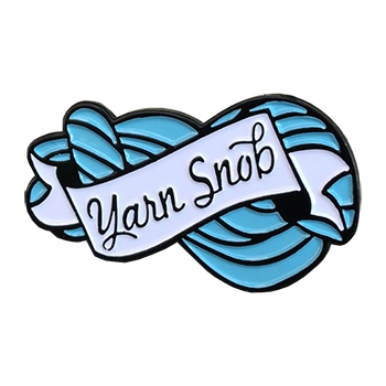 Enamel Pin: Yarn Snob