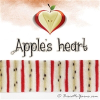 Bis Sock Apple's Heart (Coeur de Pomme)