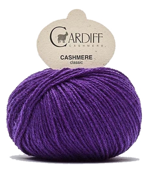 Classic Cardiff Cashmere 583 Dark Purple (Matador)