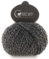 Classic Cardiff Cashmere 690 N. York (Black/White Tweed)