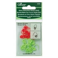 Clover Quick Locking Stitch Markers (Small)