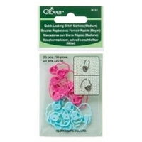 Clover Quick Locking Stitch Markers (Medium)