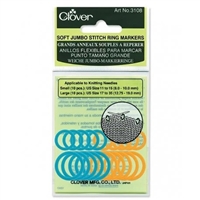 Clover Soft Jumbo Stitch Ring Marker