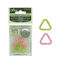 Clover Stitch Markers Triangle (Small)