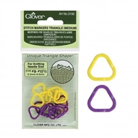 Clover Stitch Markers Triangle (Medium)