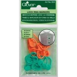 Clover Locking Stitch Marker